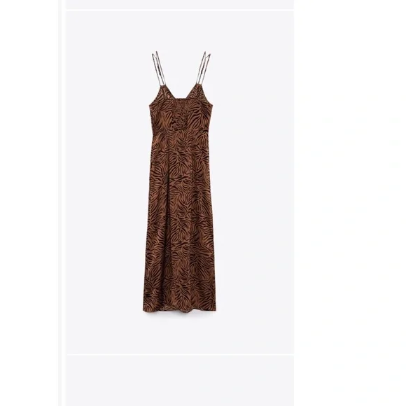 ZARA ANIMAL PRINT DRESS
BLACK - Picture 6 of 7